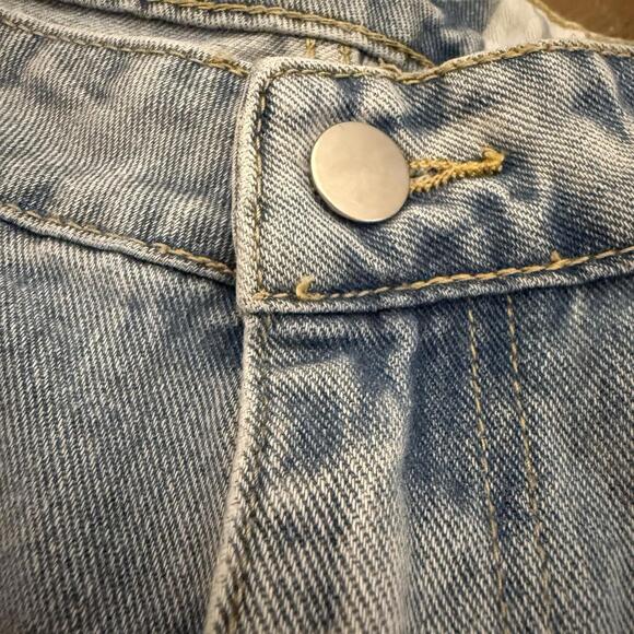 Unbranded Jeans Daisies Wide Leg Size XL - Picture 6 of 8